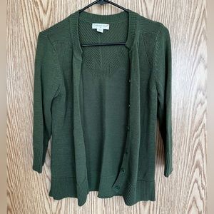 Green Coldwatwr Creek cardigan